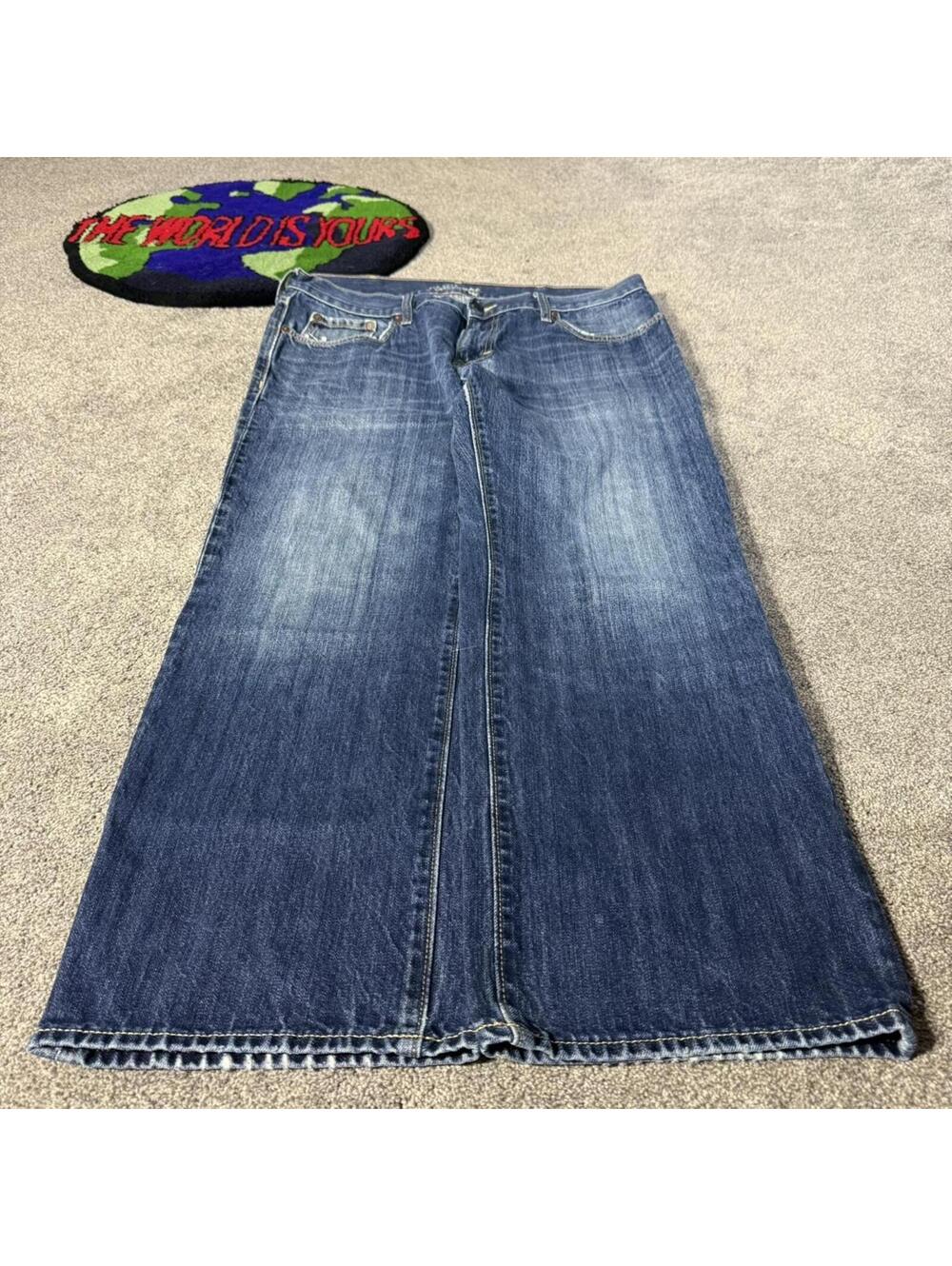 y2k vintage 2000’s denim straight fit jeans